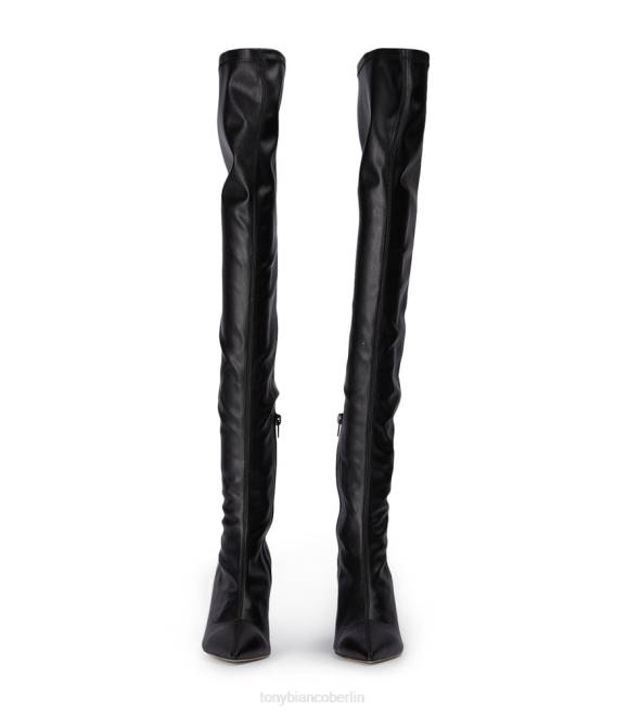 Stiefel mit Absatz| de Tony Bianco Frauen Doja lange Stiefel schwarze Venezia 4624570
